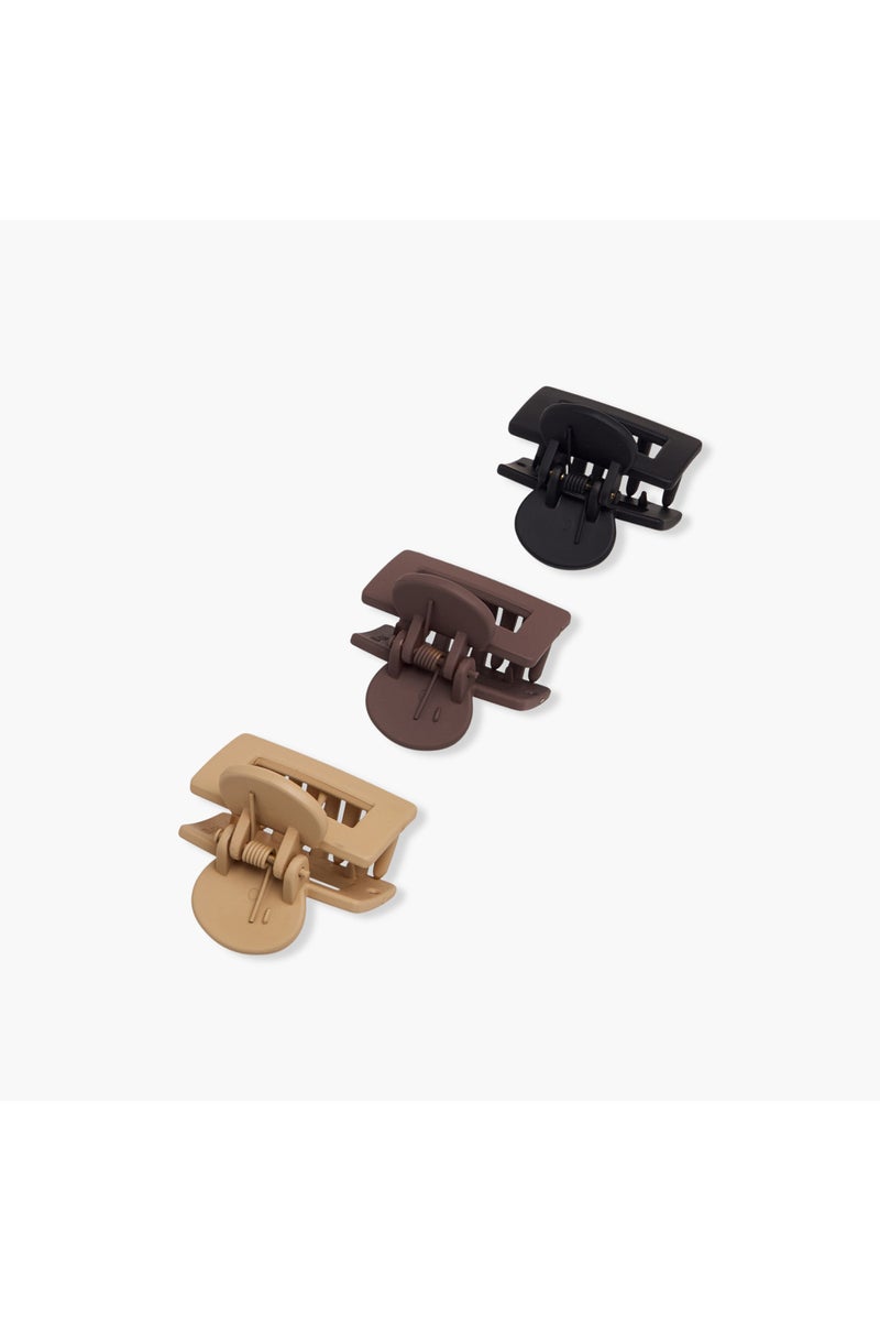 LIFESTYLE Pack of 3 Rectangle Shaped Hair Clamp - Image 5